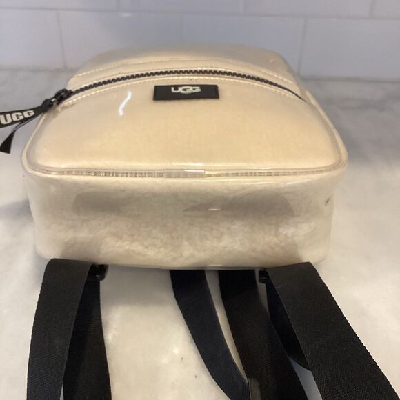 UGG  Bacpack Australia Dannie II Mini Fleece Backpack Clear Bag